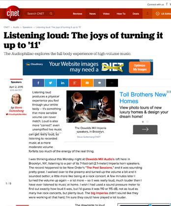 Listening loud: The joys of turning it up to '11'