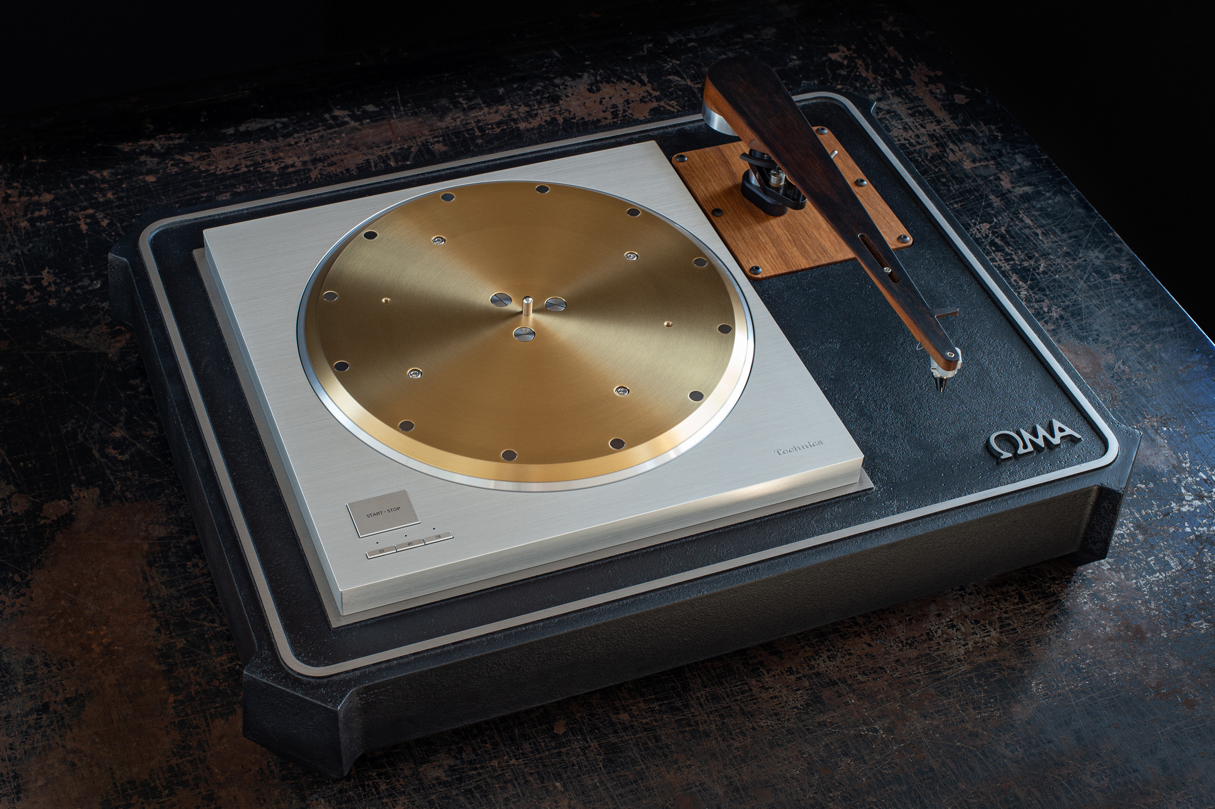 OMA Cast Iron SP10 Plinth System turntable