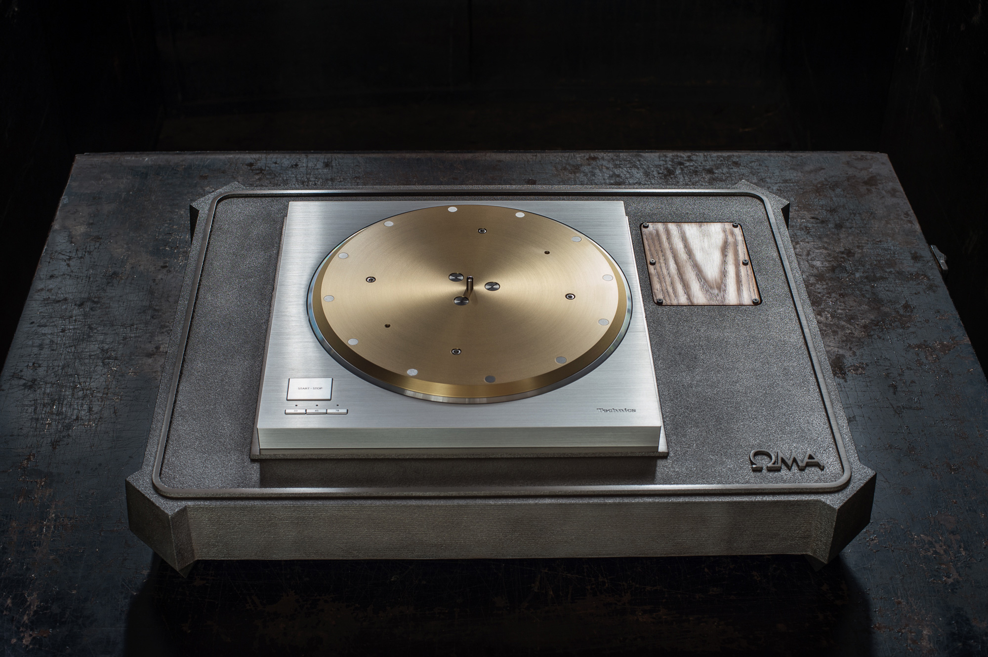 OMA Cast Iron SP10 Plinth System turntable